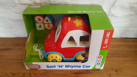 little tikes sort n rhyme car